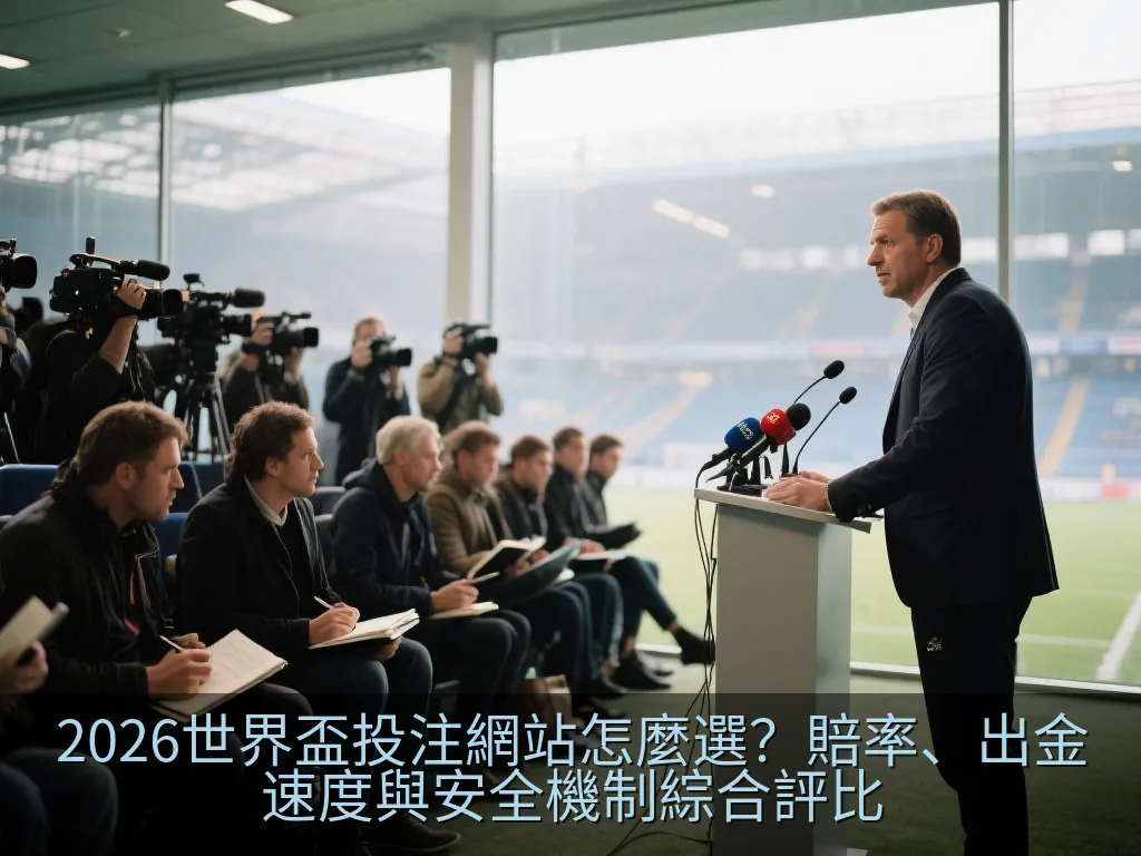 2026世界盃投注網站怎麼選？賠率、出金速度與安全機制綜合評比